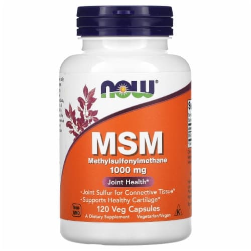 Now Foods Msm Methylsulfonylmethane 1 - 120 Veg Capsules
