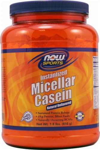 Now   Sports Micellar Casein   Natural Unflavored