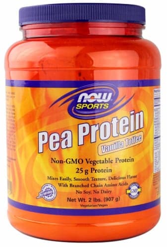 Now Foods Pea Protein - Vanilla Toffee Pwdr