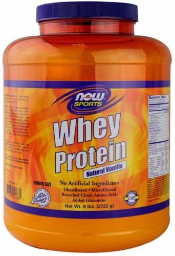 Now   Sports Whey Protein   Natural Vanilla