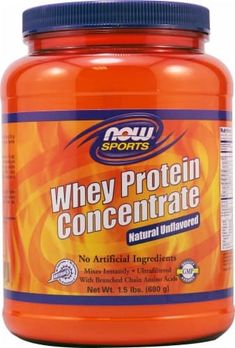 Now   Sports Whey Protein Concentrate   Unflavored