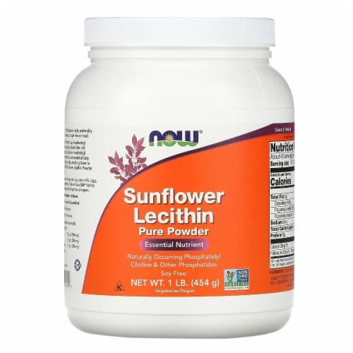 Now Foods Sunflower Lecithin Pure Powder