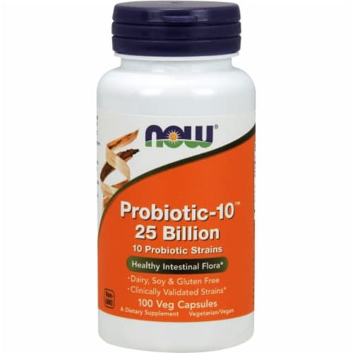 Now Probiotic-10 Veg Capsules