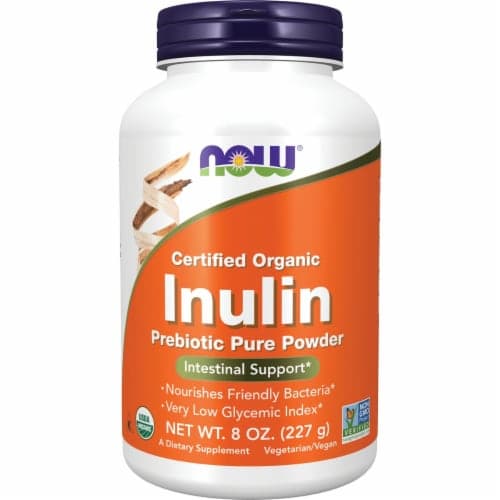 Now Foods Certified Organic Inulin Pure Powder