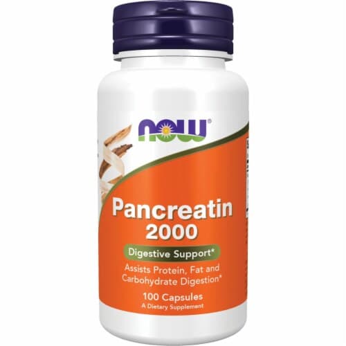 Now Foods Pancreatin 2000 100 Caps
