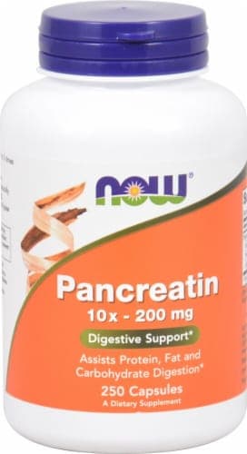 Now Foods Pancreatin Capsules