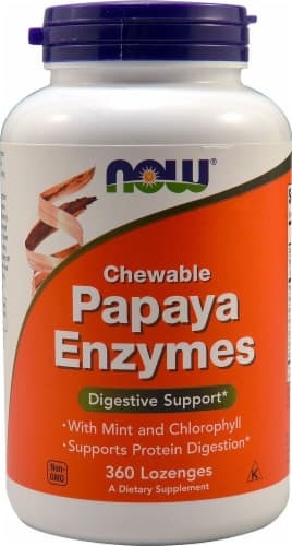 Now  Chewable Papaya Enzymes