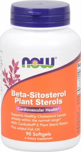 Now Foods Beta-Sitosterol Plant Sterols Softgels