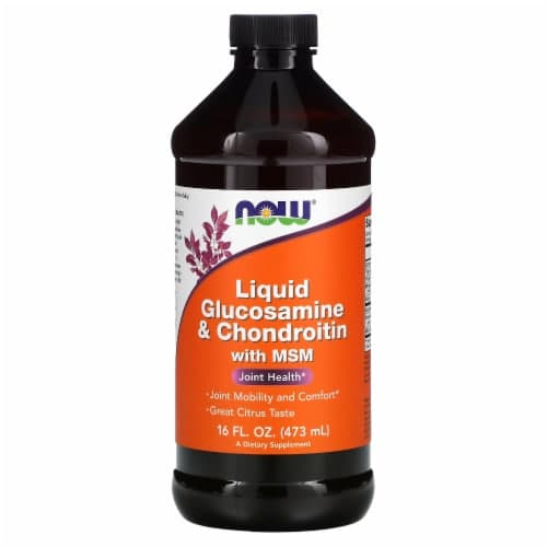 Now Foods Liquid Glucosamine & Chondroitin With Msm 