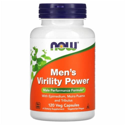 Now Foods Men'S Virility Power Male Performance Formula Veg Capsules