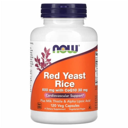 Now Foods Red Yeast Rice - 120 Veg Capsules