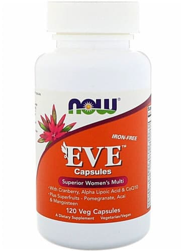 Now Foods Eve Superior Women'S Multi Capsules Iron-Free Veg Capsules