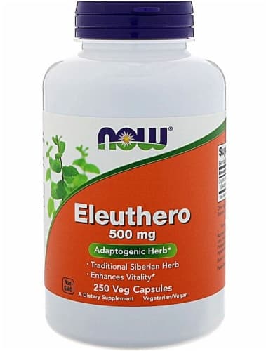 Now Foods Eleuthero Veg Capsules