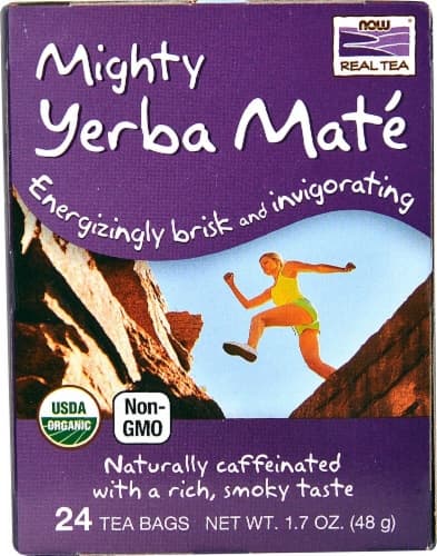 Now Foods  Organic Real Tea   Mighty Yerba Mate
