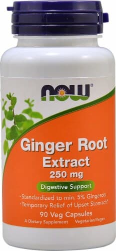Now Foods Ginger Root Extract Veg Capsules