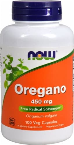 Now Foods Oregano Veg Capsules