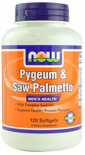 Now Foods Pygeum & Saw Palmetto Softgels