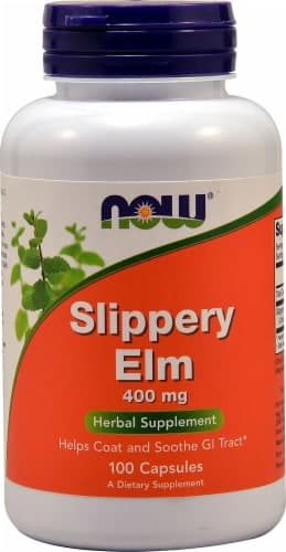 Now Slippery Elm Herbal Supplement