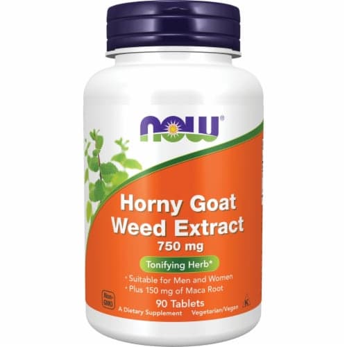 Now Foods Horny Goat Weed Extract 90 Tabs