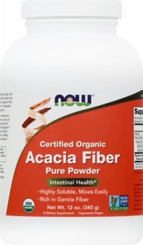 Now Organic Acacia Fiber
