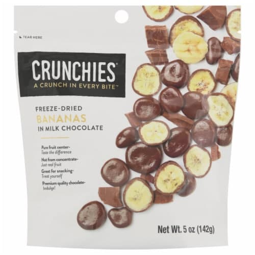 Crunchies Milk Chocolate Freeze Dried Bananas