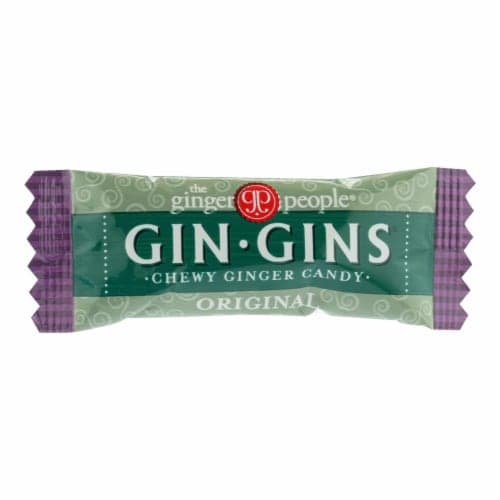 The Ginger People Gin-Gins Original Ginger Chewy Candy