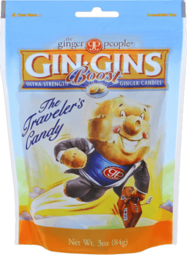 The Ginger People Gin Gins Super Strength Ginger Candy