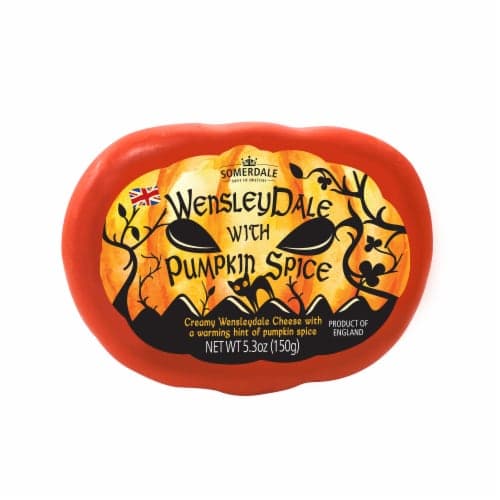 Somerdale Wensleydale Cheese With Pumpkin Spice