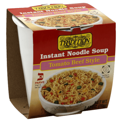 Tradition Tomato Beef Instant Noodle Soup