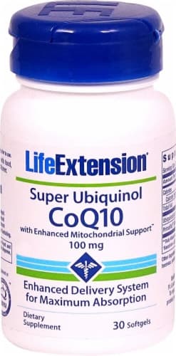 Life Extension  Super Ubiquinol Coq10 With Enhanced Mitochondrial Support