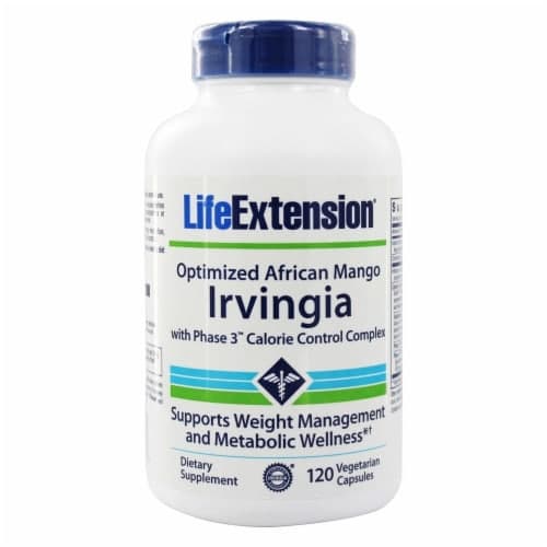 Life Extension Optimized Mango Irvingia With Phase 3 Mango Calorie Control Complex Capsules