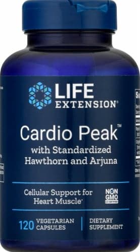 Life Extension Cardio Peak With Standardized Hawthorn And Arjuna