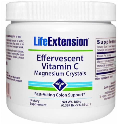 Life Extension Effervescent Vitamin C Magnesium Crystals