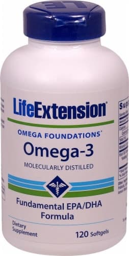 Life Extension  Omega Foundations Omega-3 Epa-Dha