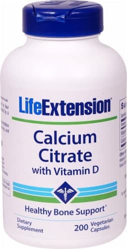Life Extension  Calcium Citrate With Vitamin D