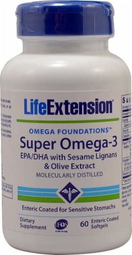 Life Extension  Omega Foundations Super Omega-3 Epa-Dha Softgels