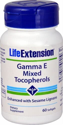 Life Extension Gamma E Mixed Tocopherols Softgels