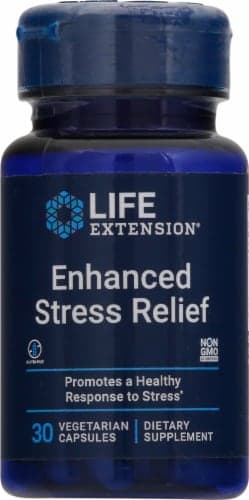 Life Extension Enhanced Stress Relief Vegetarian Capsules
