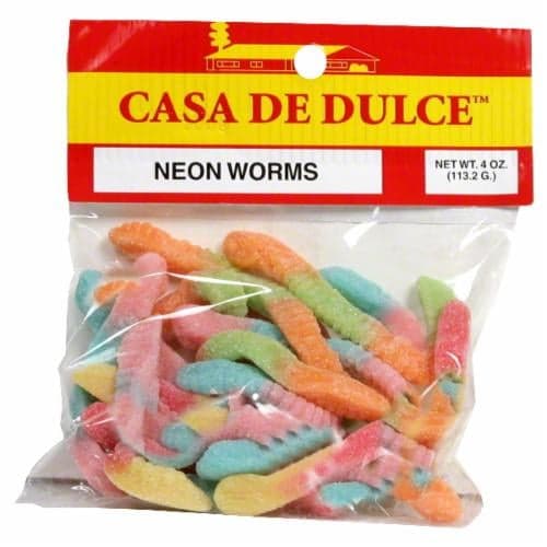 Casa De Dulce Neon Worms