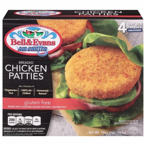 Bell & Evans  Fully Cooked Chicken Patties