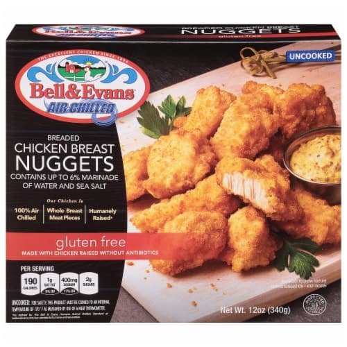 Bell & Evans Air Chilled Breaded Chicken Breast Nuggets