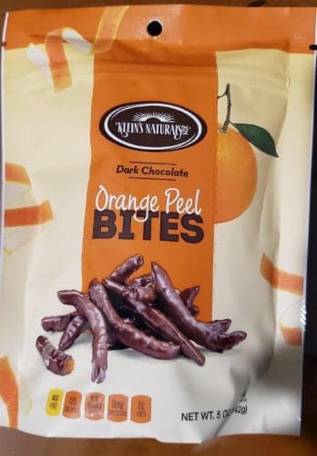 Klein'S Naturals Orange Peel Dark Chocolate Bites