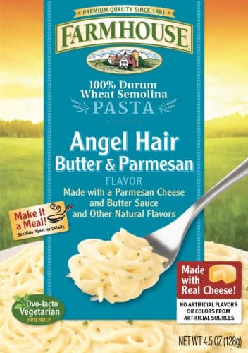 Farmhouse Butter & Parmesan Flavor Angel Hair Pasta