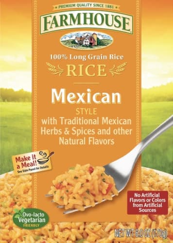 Farmhouse 100% Long Grain Rice Mexican Style