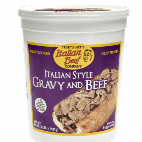 That'S Pat'S Italian Style Gravy And Beef