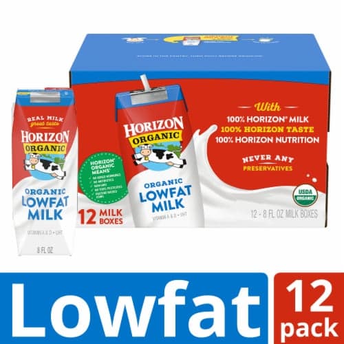 Is it Artificial Food Coloring Free? Horizon Organic Organic Plain Low Fat Milk Boxes