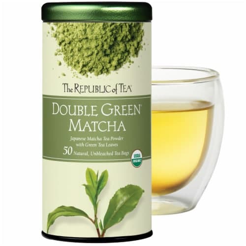 The Republic Of Tea Double Green Tea Organic Matcha