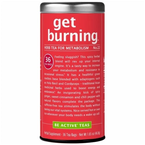 The Republic Of Tea Herb Tea Get Burning For Metabolism