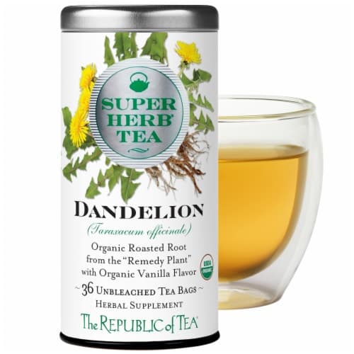 The Republic Of Tea Superherb Tea Bags Dandelion