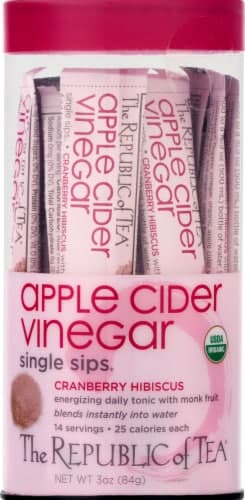 The Republic Of Tea Organic Apple Cider Vinegar Single Sips